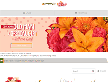 Tablet Screenshot of flowerstopekaks.net